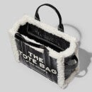 Marc Jacobs Women's The Small Tote Bag Shearling - Black/White
