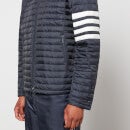 Thom Browne Men's 4-Bar Downfill Quilted Jacket - Navy - 2/M