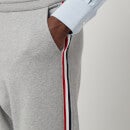 Thom Browne Men's Tricolour Stripe Classic Sweatpants - Light Grey - 3/L