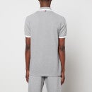 Thom Browne Men's Raglan Sleeve Polo Shirt - Light Grey - 2/M