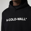 A-COLD-WALL* Men's Essential Logo Hoodie - Black - S