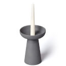 AERY Porcini Candle Holder - Charcoal - Large