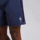 Male Elite Curve 7" Shorts - Navy