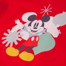 Disney Decoration Mickey Kids' T-Shirt - Red