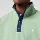 Polo Ralph Lauren Men's Snap Front Sweatshirt - Outback Green - S