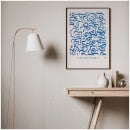 Paper Collective Wall Art - Comfort Blue - 30 x 40cm