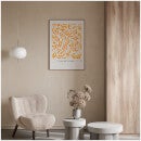 Paper Collective Wall Art - Comfort Yellow - 30 x 40cm