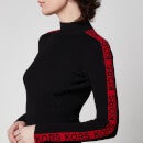 MICHAEL Michael Kors Women's Eco Kors Tape Mnk Dress - Black