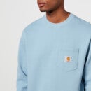 Carhartt WIP Men's Pocket Sweatshirt - Frosted Blue - S