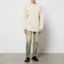 Maison Margiela Men's Cable Knitted Jumper - Off White