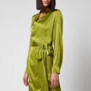 Never Fully Dressed Women's Olive Wrap Dress - Senorita - UK 8