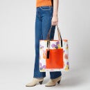 Marni Women's Shopping w/Pocket - Carrot/Carrot/Black