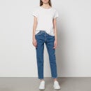 Tommy Hilfiger Women's Gramercy Tapered Hw A Jeans - Pura