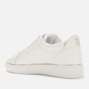Guess Women's Betea Leather Low Top Trainers - White/Brown