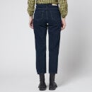 Whistles Women's Hollie Button Front Jeans - Dark Denim - UK 26