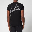 The Couture Club Men's Signature Reverse Slim T-Shirt  - Black