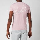 The Couture Club Men's Signature Reverse Slim T-Shirt  - Dusty Pink - S