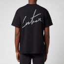 The Couture Club Men's Signature Reflective Regular T-Shirt - Black
