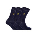Socks 3 Pack - Peacoat