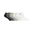 Trainer Socks 5 Pack - Black/Dark Grey Marl/Grey Marl/Light Grey Marl/Bright White