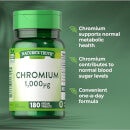 Chromium 1000mcg - 180 Tablets