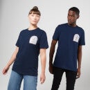 Ghostbusters Hook And Ladder Firehouse Unisex T-Shirt - Navy