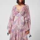 Free People Women's Mirage Maxi Dress - Tea Combo - XS