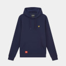 Panini Embroidered Hoodie - Navy