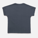 KENZO Girls' Elephant Logo T-Shirt - Charcoal Grey - 4 Years