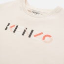 KENZO Girls' Logo T-Shirt - Off White - 5 Years