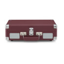 Cruiser Plus Deluxe Portable Turntable - With Bluetooth Output - Burgundy