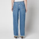 Free People Women's Old West Slouchy Jeans - Canyon Blue - W28