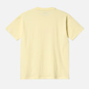 Carhartt WIP Women's S/S Script T-Shirt - Soft Yellow/Popsicle - XS