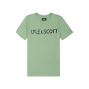 Kids Printed T-Shirt - Basil Green