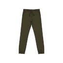 Kids Elasticated Cotton Trousers - Army Green