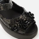 Melissa X Viktor and Rolf Women's Blossom Platform Sandals - Black