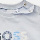 Hugo Boss Boys' Logo T-Shirt - Pale Blue - 6 Months