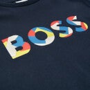 Hugo Boss Boys' Logo Short Sleeve T-Shirt - Navy - 4 Years