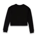 Hello Kitty Women's Cropped Sweatshirt - Black