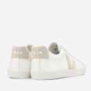 Veja Women's Esplar Leather Low Top Trainers - Extra White/Sable