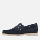 Clarks Men's Durleigh Sail Suede Boat Shoes - Navy - UK 7