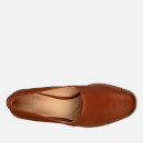 Clarks Women's Pure Easy Leather Flats - Tan - UK 3