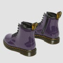 Dr Martens Toddlers' 1460 T Patent Lamper Boots - Blackcurrant - UK 5.5 Toddler