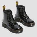 Dr Martens Kids' Sinclair Bex Patent Lamper Boots - Black - UK 10 Kids