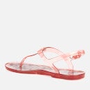 Coach Women's Natalee Rubber Jelly Sandals - Candy Apple/Candy Pink