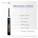 Oral-B Genius X Black Electric Toothbrush with Travel Case + Free 3D White Toothpaste