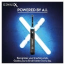 Oral-B Genius X Black Electric Toothbrush with Travel Case + Free 3D White Toothpaste