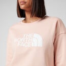 The North Face Women's Drew Peak Crewneck Sweatshirt - Evening Sand Pink - S