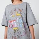 See By Chloe Women's Logo T-Shirt - Limestone Grey - XS