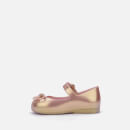 Mini Melissa Girls' Sweet Love Lace Ballet Flat Sandals - Pink - UK 3-4 Baby